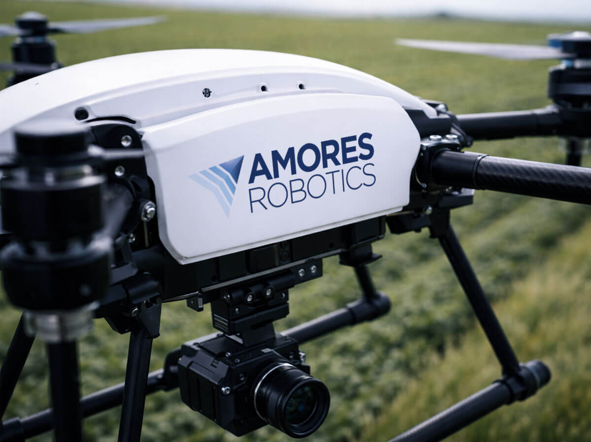 Amores Robotics log&oacute;tervez&eacute;s ipari dr&oacute;n