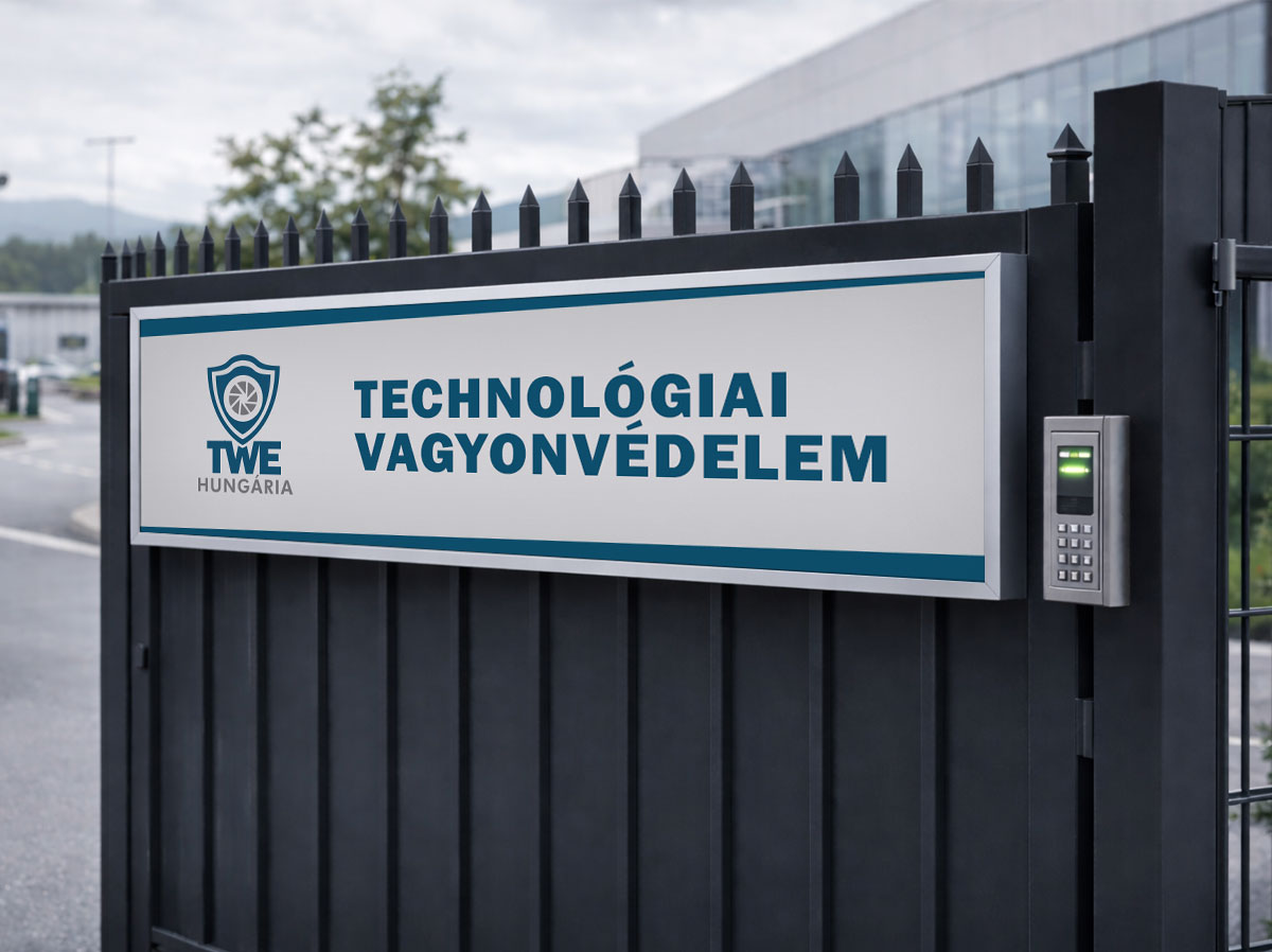 TWE telephely kapu t&aacute;bla