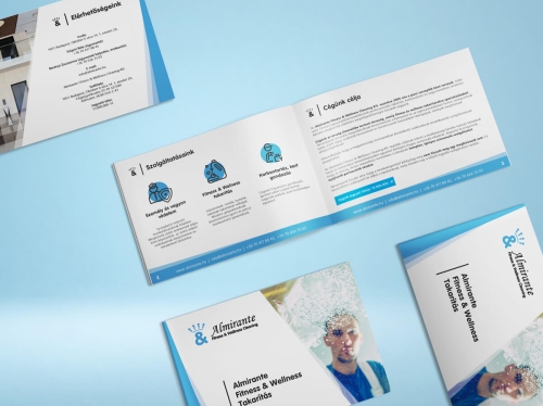 Nyomdai katalógus és webes megjelenés egységes arculat és logótervezés alapján